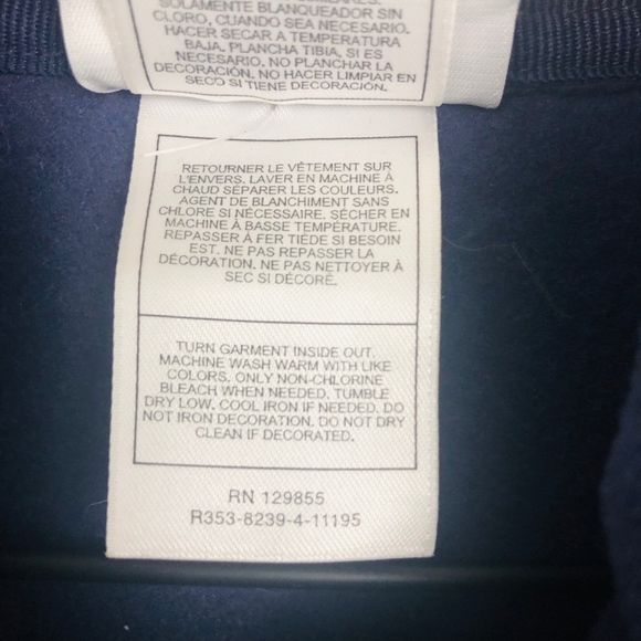 [Disney World] Blue Minnie Mouse Fleece Vest - Picture 6 of 7